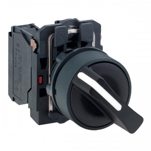 Переключатель чёрный XB5AD33