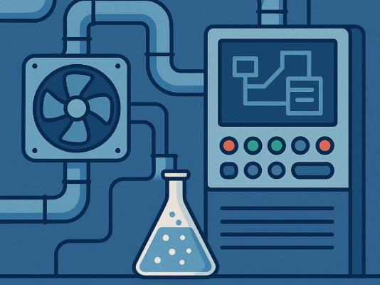 Автоматизация общеобменной вентиляции на фармацевтическом заводе Proekt2