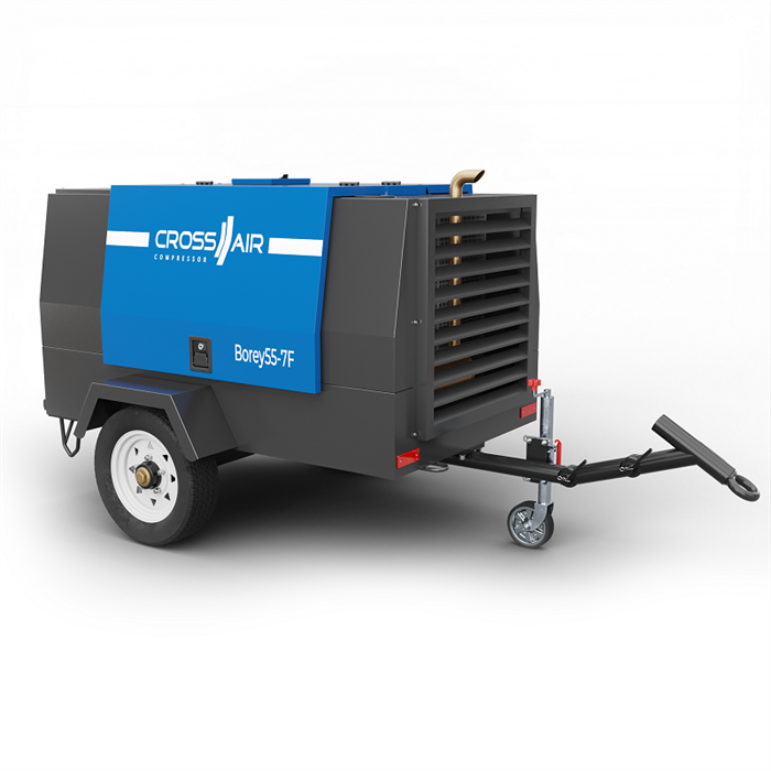 Дизельный передвижной компрессор CrossAir Borey55-7F Borey55-7F