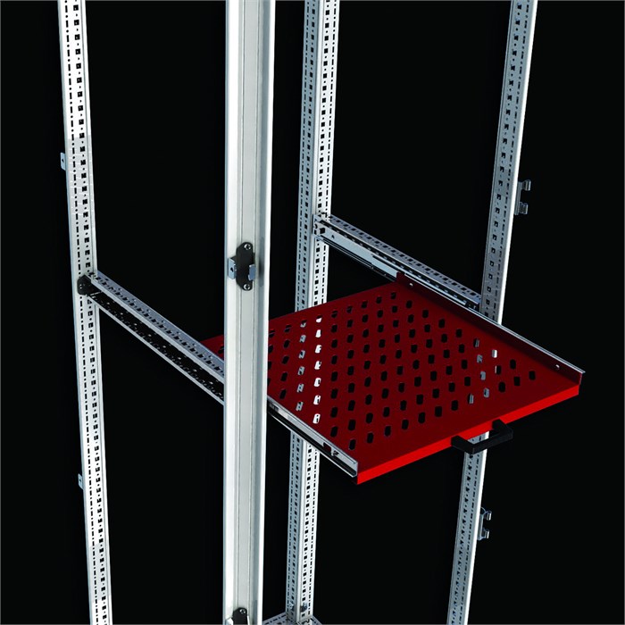 Полка выдвижная с креплением на 19", глубина шкафа 600 мм. TP 945404