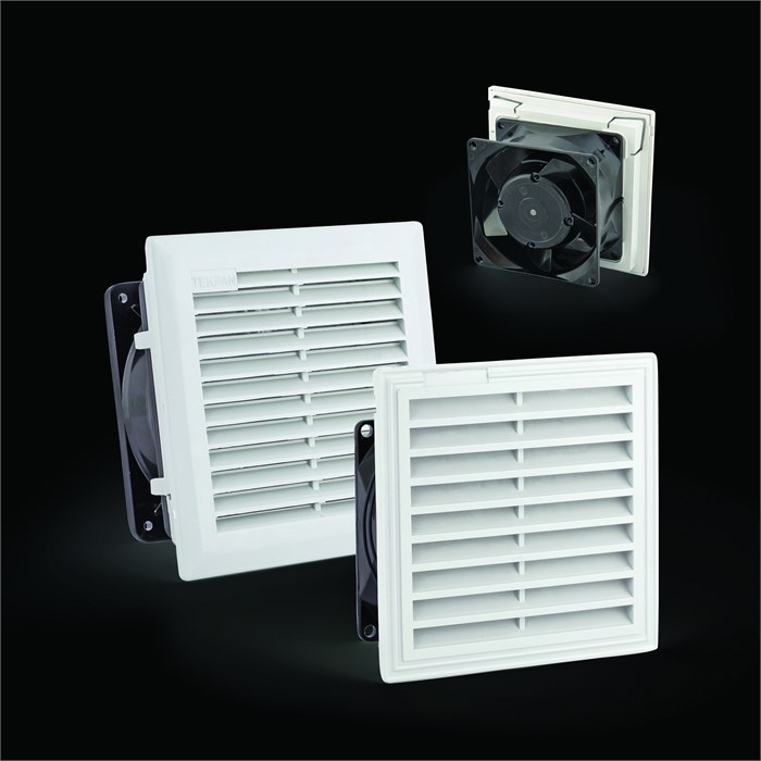 Фильтрующий вентилятор с решеткой 250x250 44W, AC, 160m3 (Преемник 983141) TP 983142