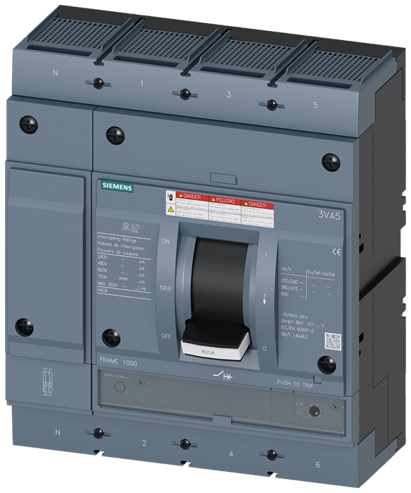 3VA55607EC460AA0 3VA5560-7EC46-0AA0