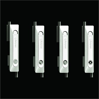 DM Комфортная ручка для навесного шкафа RAL 7035, ключ 5333, с ключом TP 950200