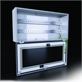 KT New Клеммная коробка с обзорной дверью с шарнирами, без МП 400x200x155 мм. TP 374215