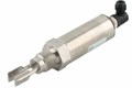 Вибрационный датчик предельного уровня жидкостей, -40 +150°С, Pmax=40 bar, 12 - 55 VDC, IP65/67, соединение- резьба 3/4'' PT(коническая), удлинение 40 мм, нерж. сталь 316L, выход PNP/NPN, разъем M12x1, 4pin IL-VA-TS-PTM